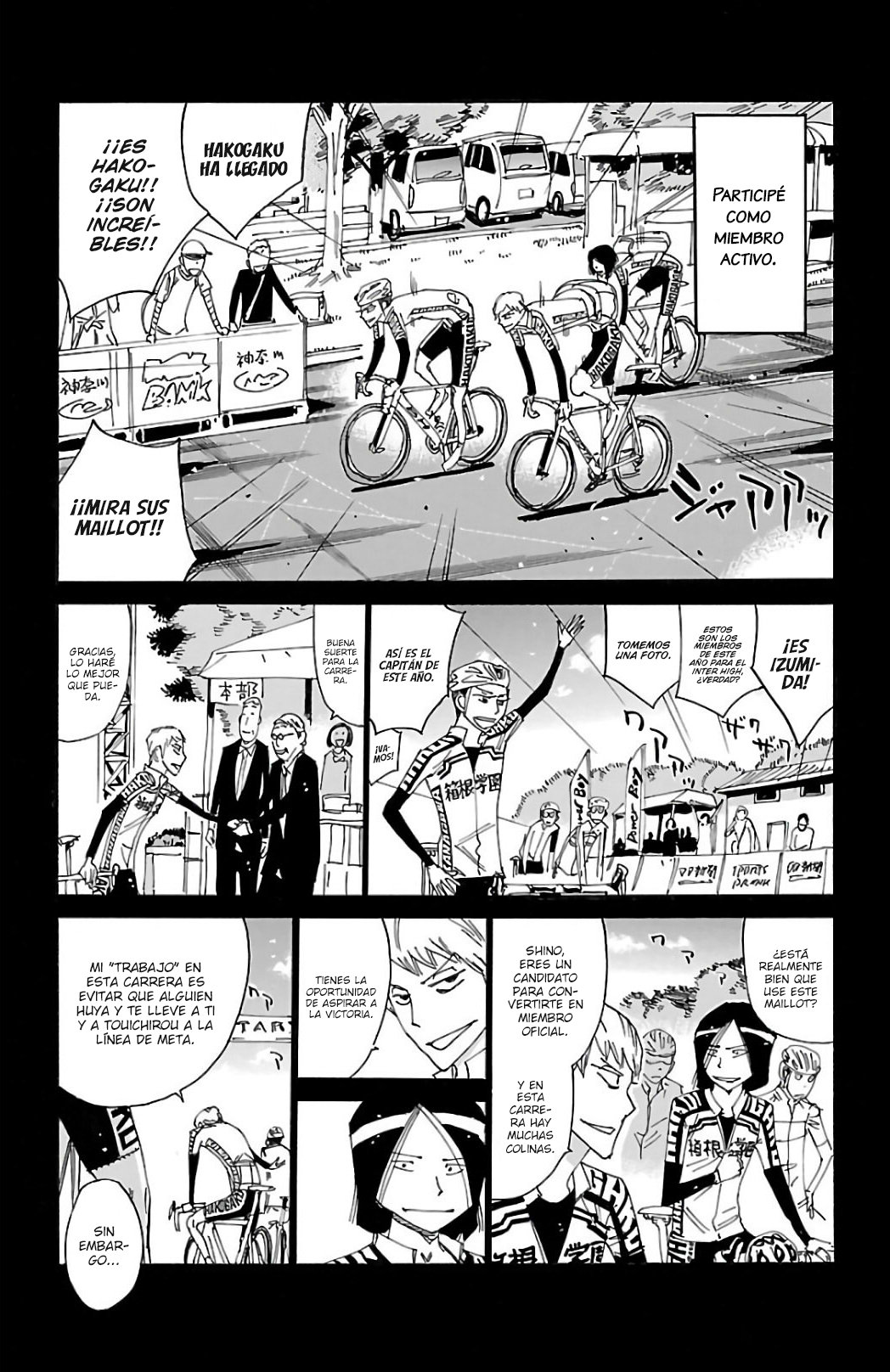 Yowamushi Pedal Capitulo 522: Kuroda Yukinari página 13