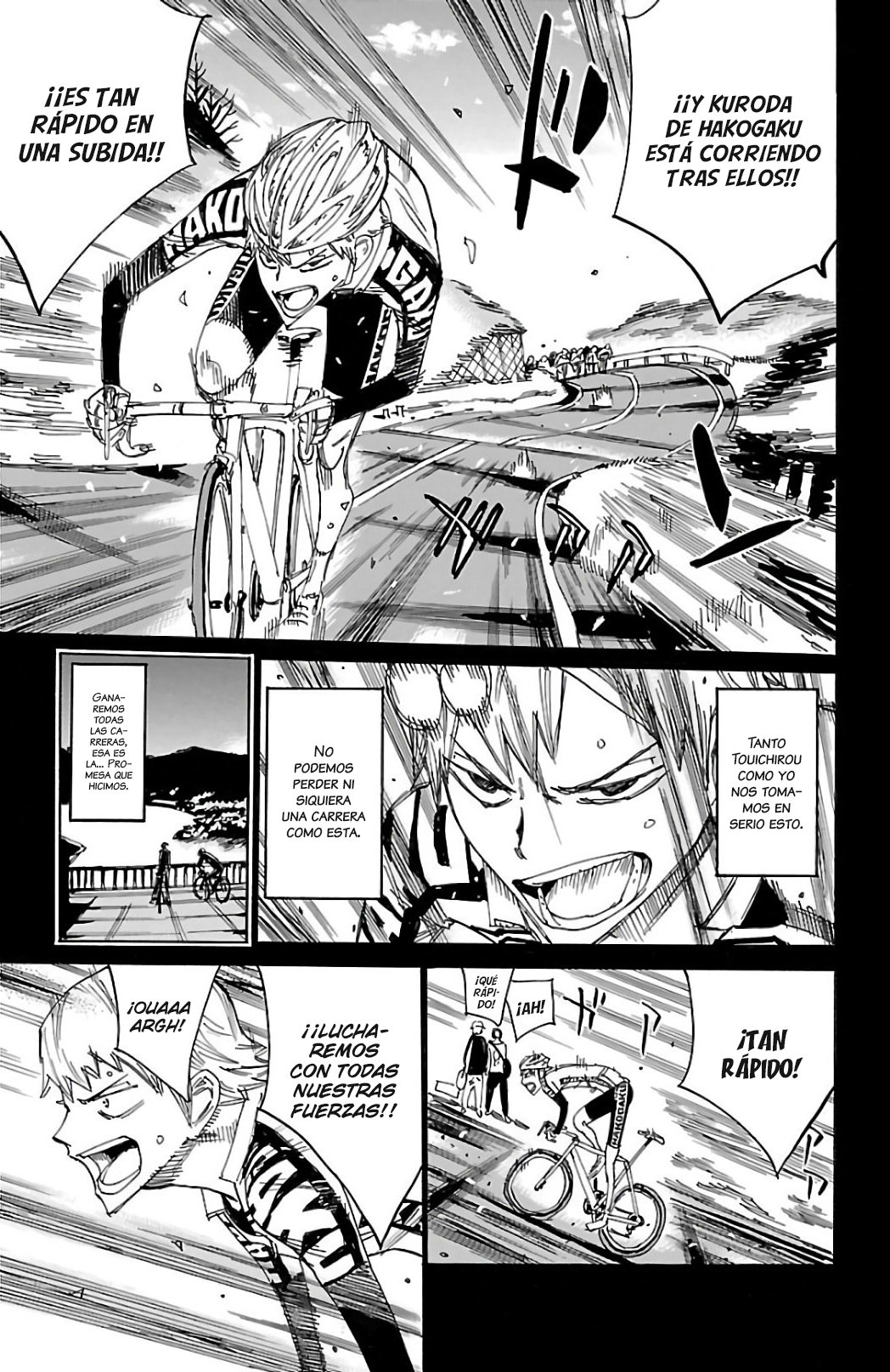 Yowamushi Pedal Capitulo 522: Kuroda Yukinari página 15