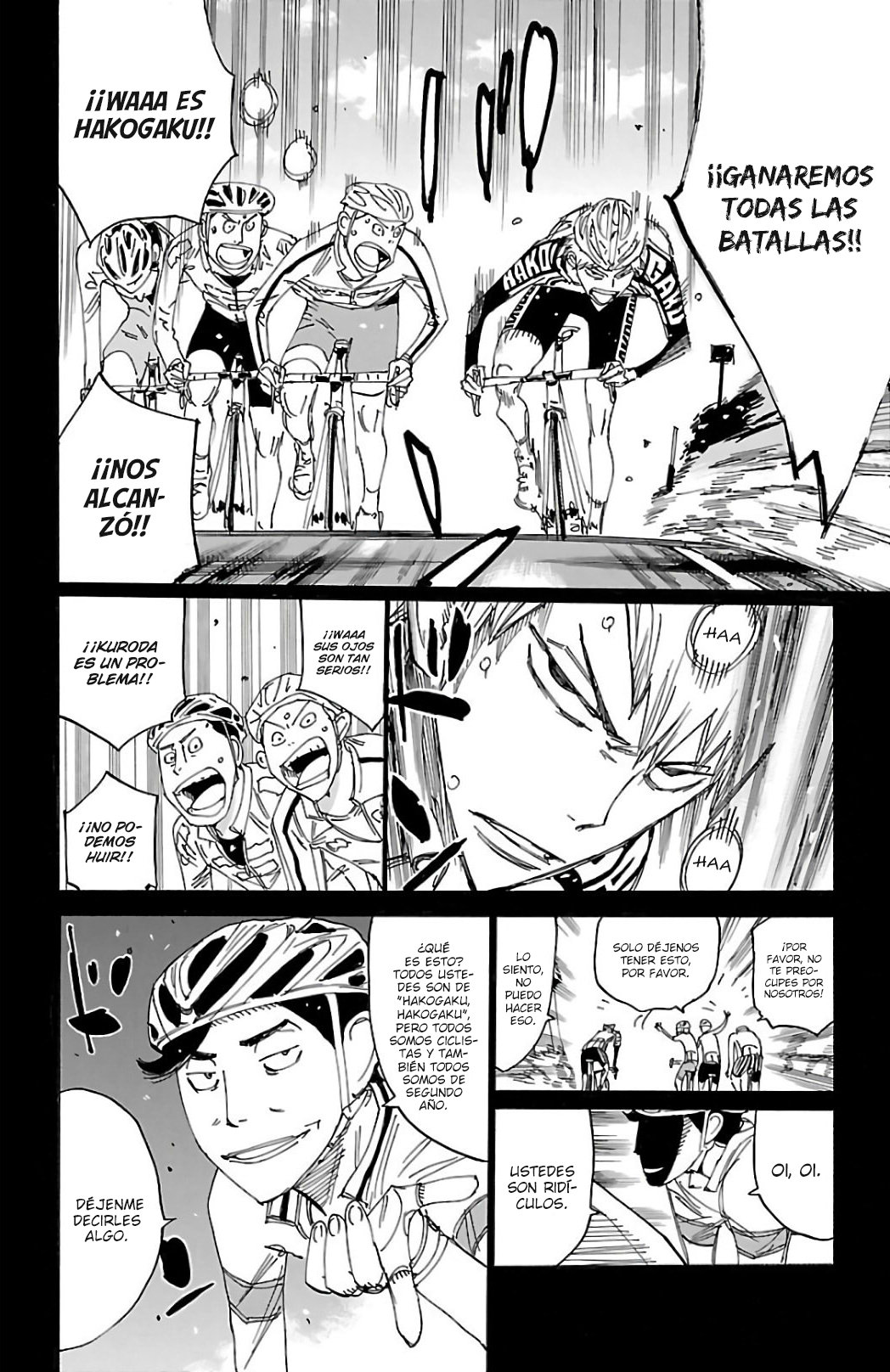 Yowamushi Pedal Capitulo 522: Kuroda Yukinari página 16
