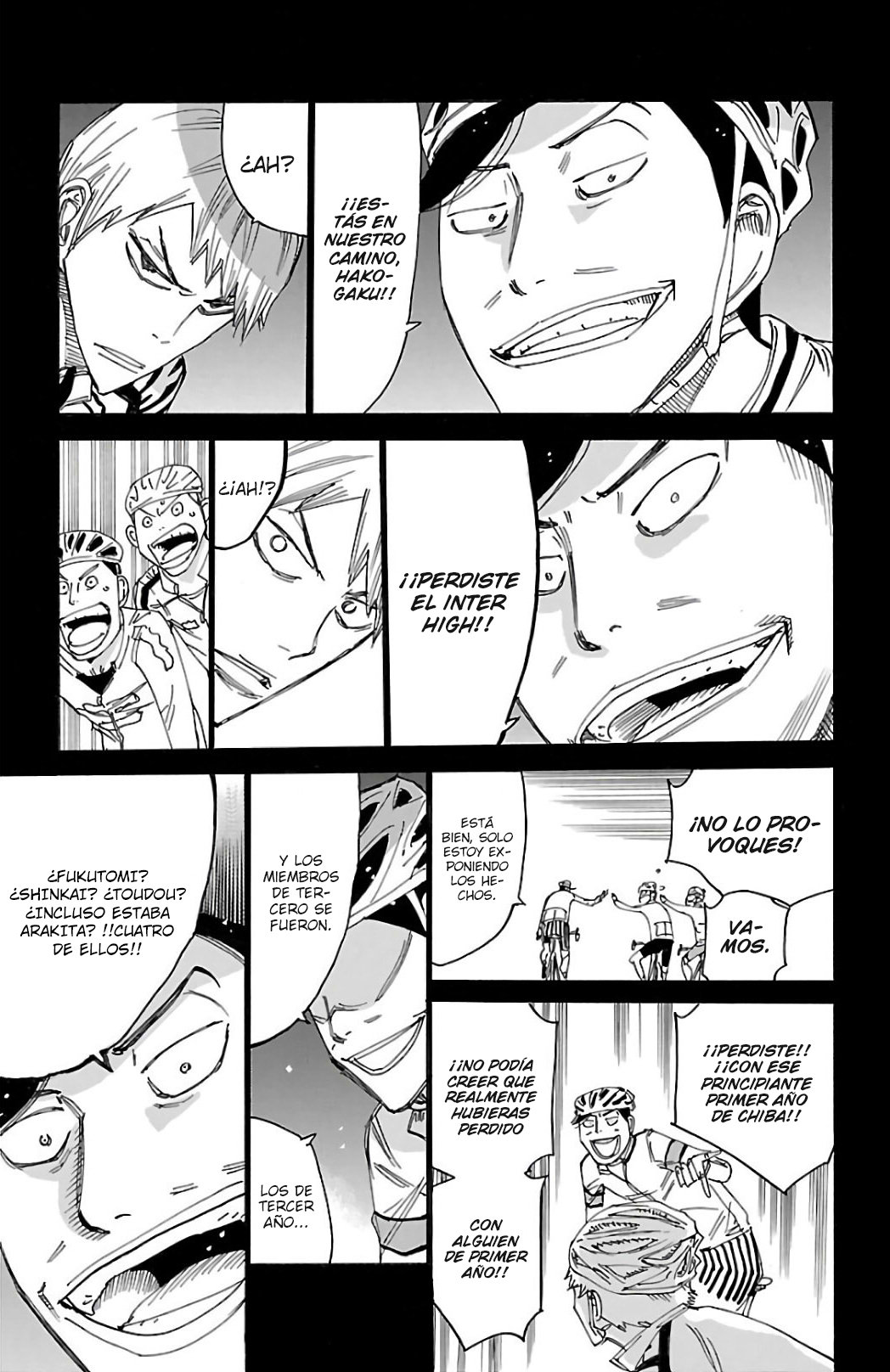 Yowamushi Pedal Capitulo 522: Kuroda Yukinari página 17