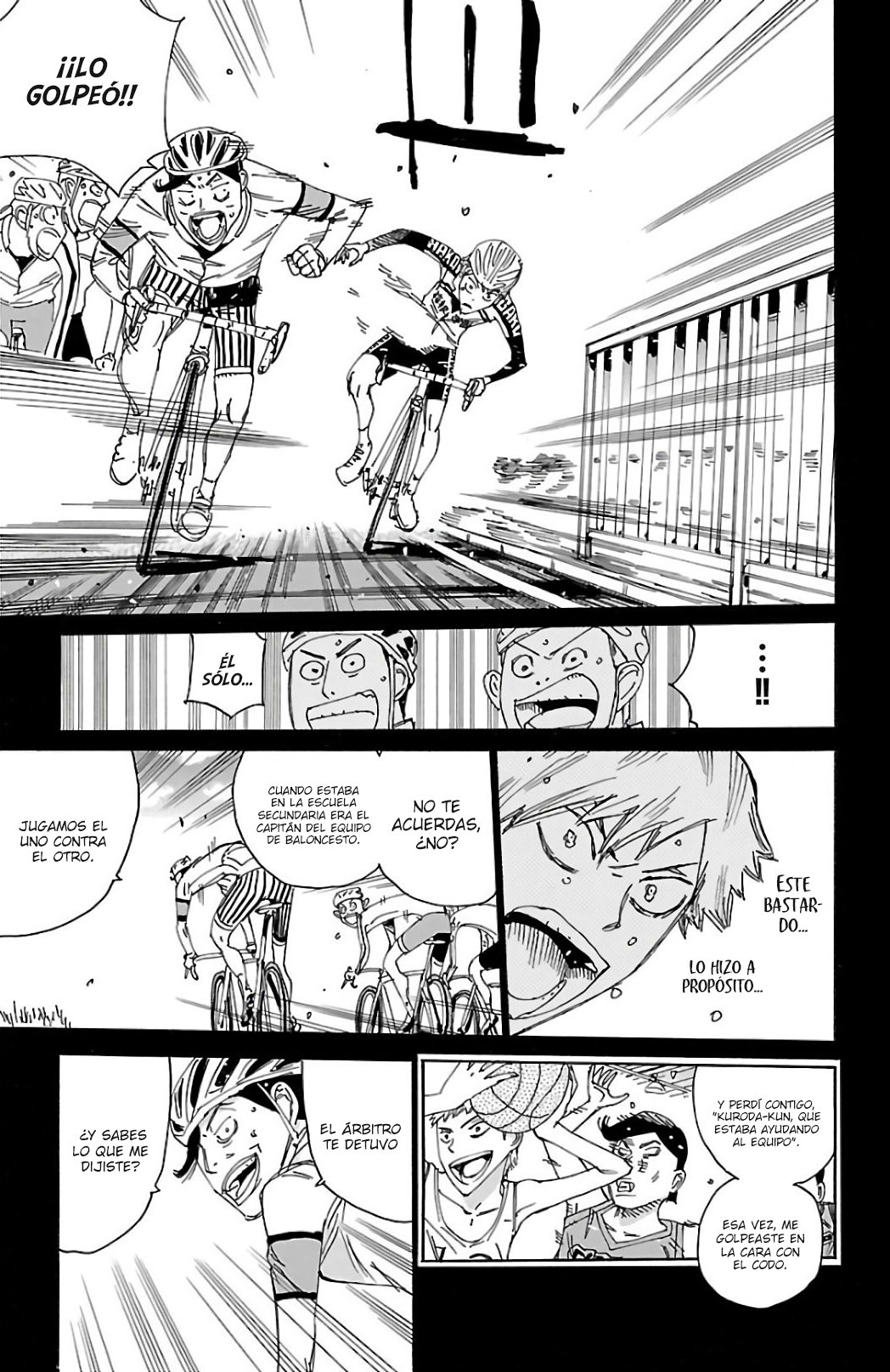 Yowamushi Pedal Capitulo 522: Kuroda Yukinari página 19