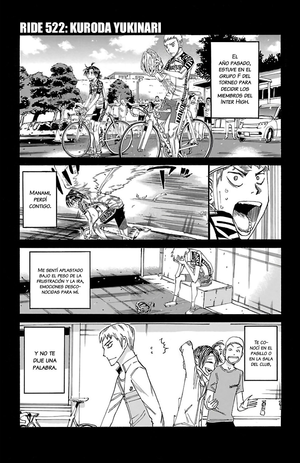Yowamushi Pedal Capitulo 522: Kuroda Yukinari página 2