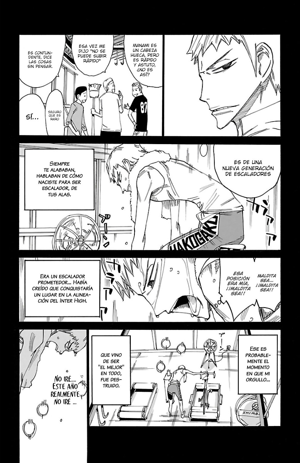 Yowamushi Pedal Capitulo 522: Kuroda Yukinari página 3