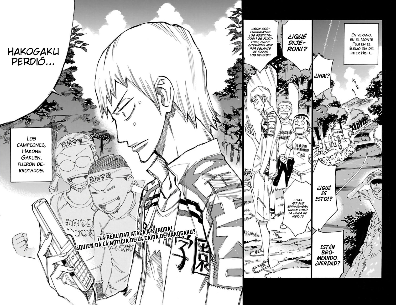 Yowamushi Pedal Capitulo 522: Kuroda Yukinari página 5