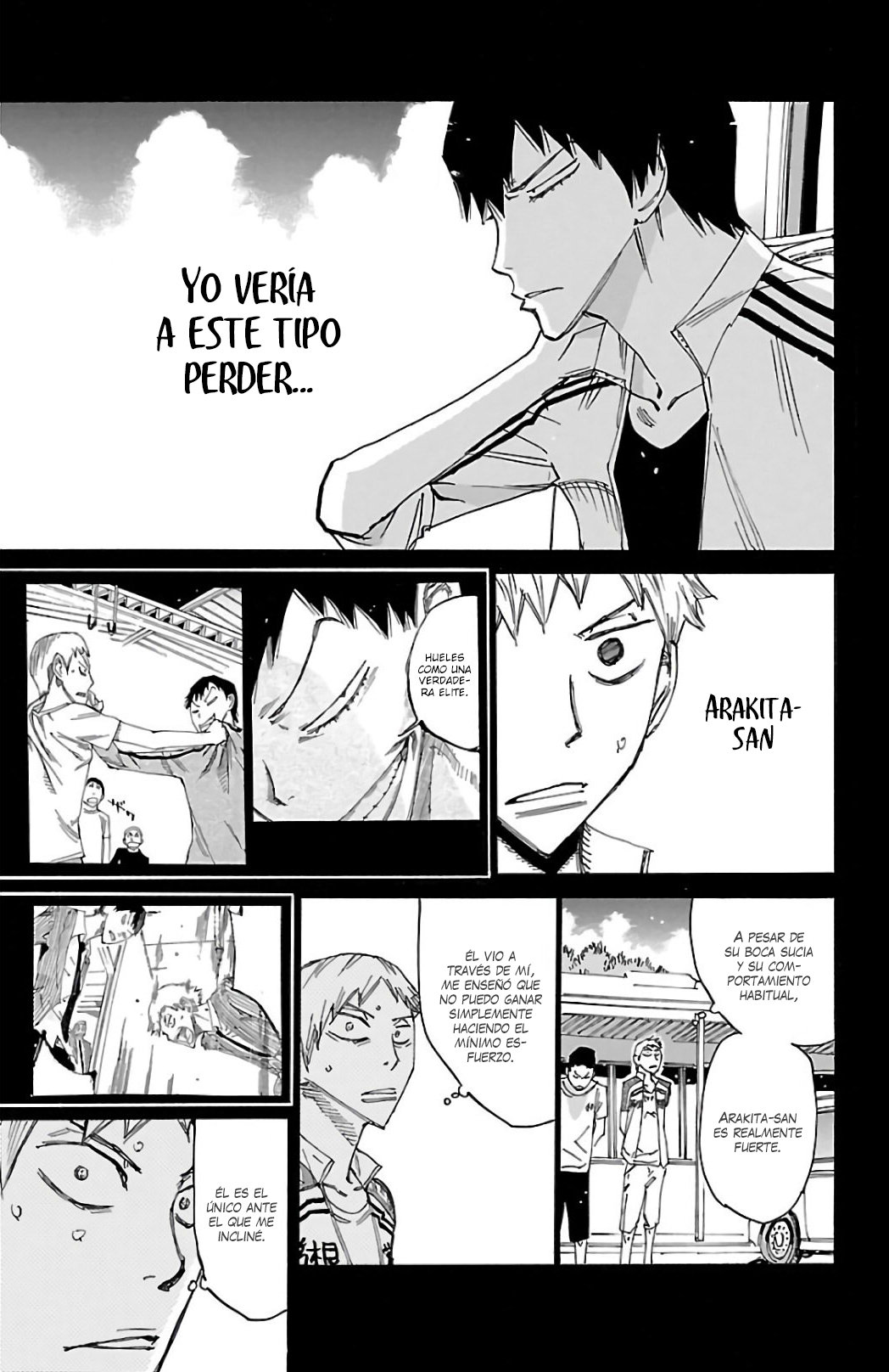 Yowamushi Pedal Capitulo 522: Kuroda Yukinari página 7