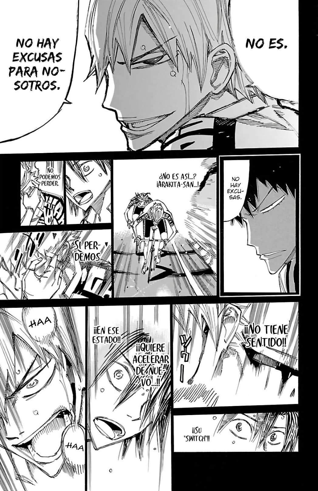 Yowamushi Pedal Capitulo 523: Cambio. página 13