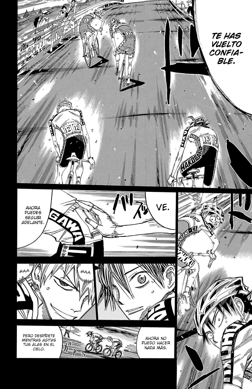 Yowamushi Pedal Capitulo 523: Cambio. página 16