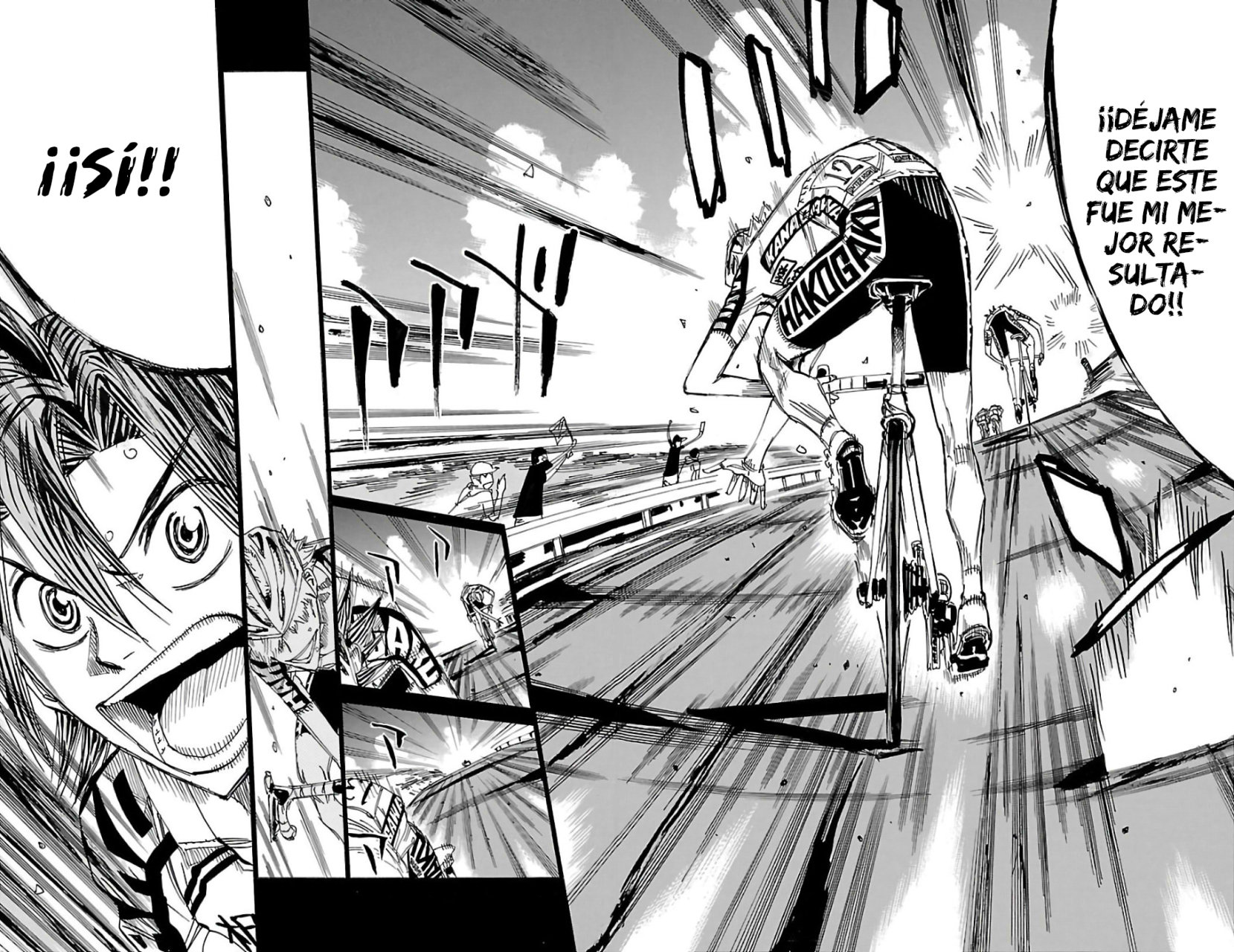 Yowamushi Pedal Capitulo 523: Cambio. página 18