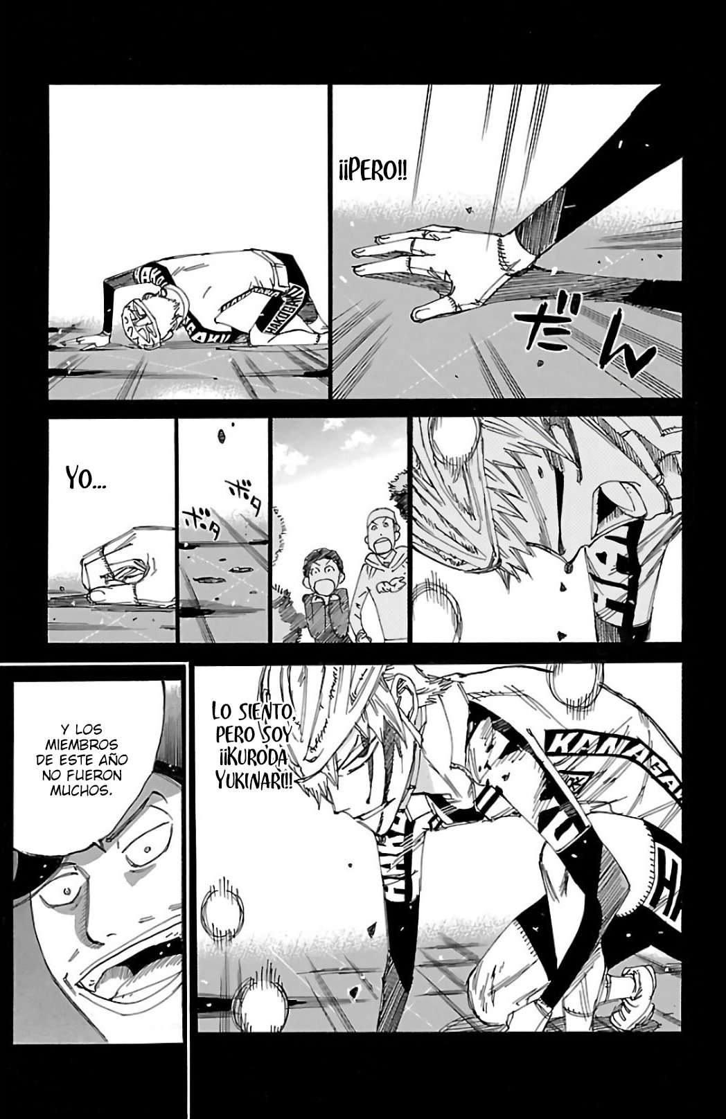 Yowamushi Pedal Capitulo 523: Cambio. página 4