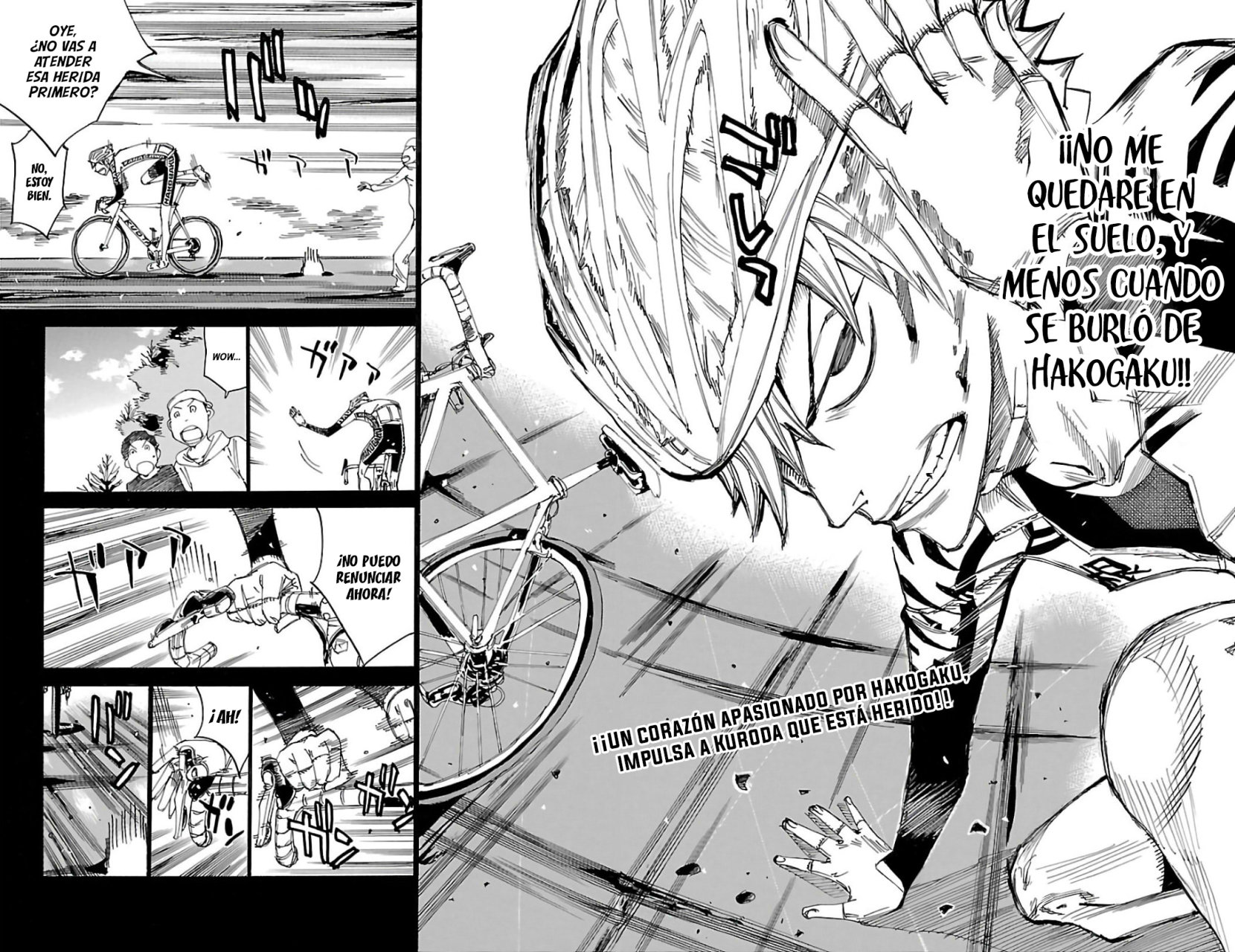 Yowamushi Pedal Capitulo 523: Cambio. página 5