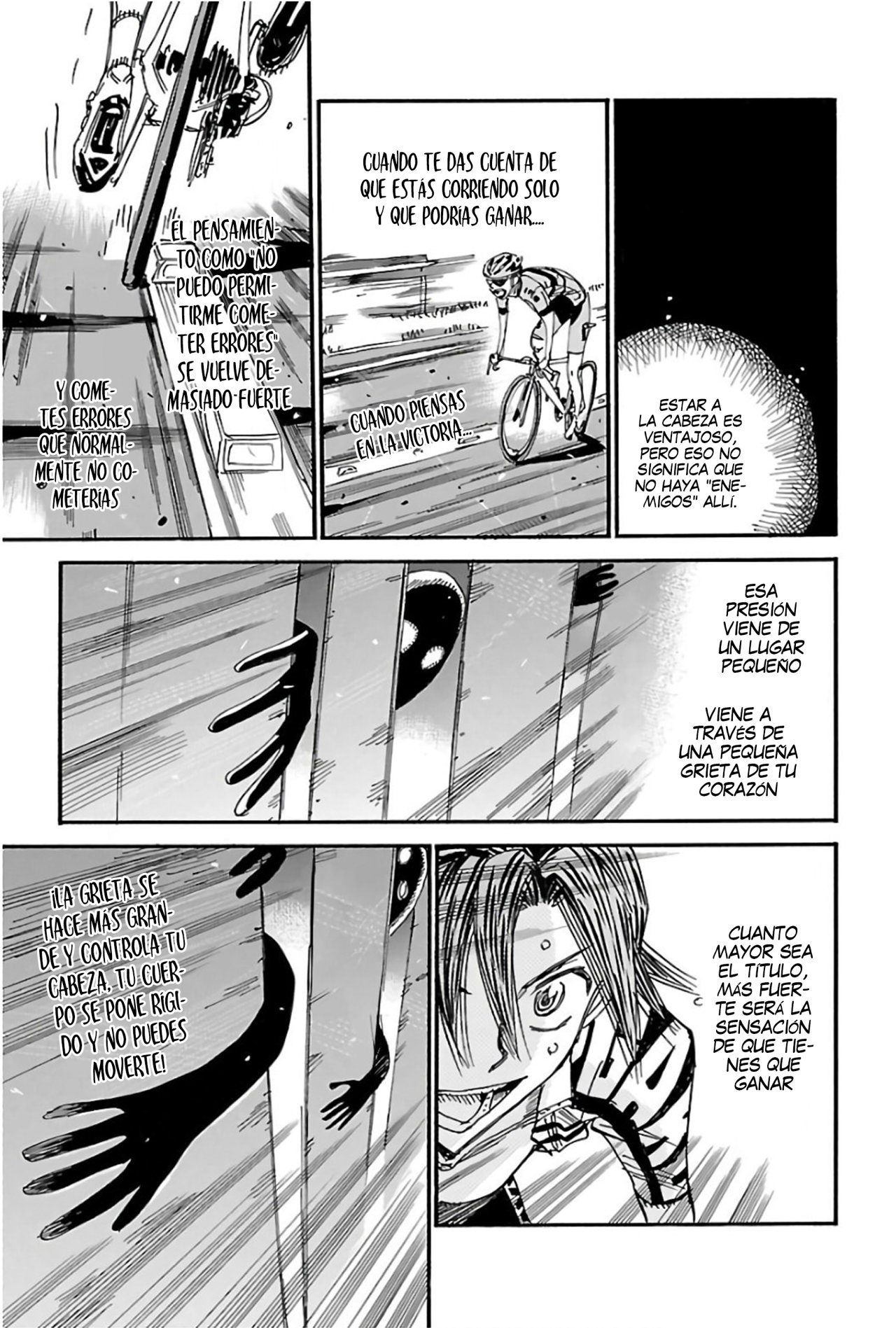 Yowamushi Pedal Capitulo 524: Manami Vuela página 10