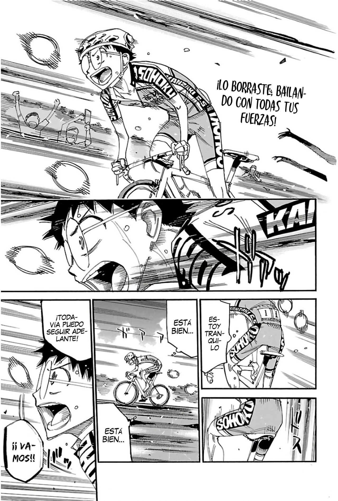 Yowamushi Pedal Capitulo 524: Manami Vuela página 12