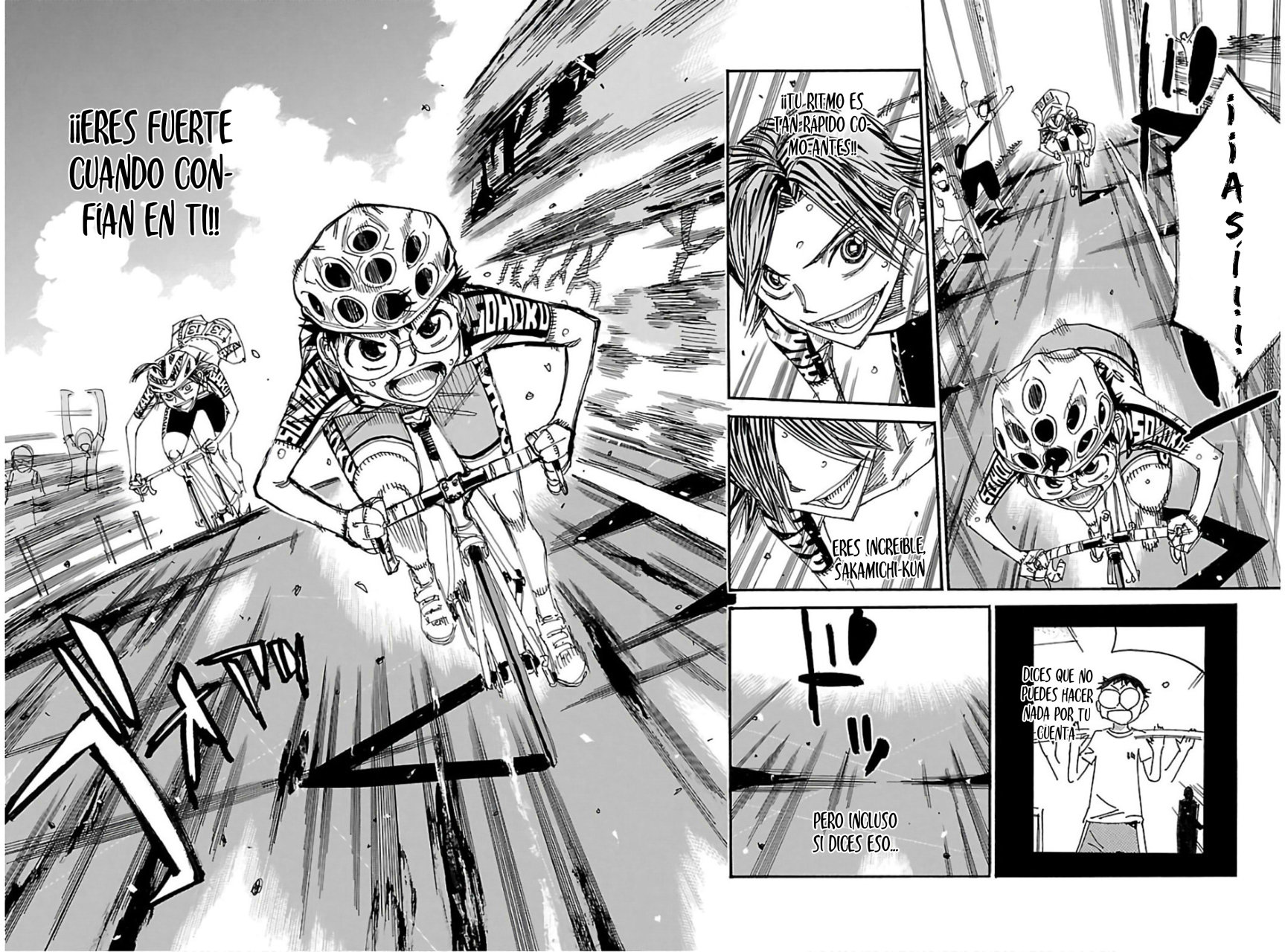 Yowamushi Pedal Capitulo 524: Manami Vuela página 13