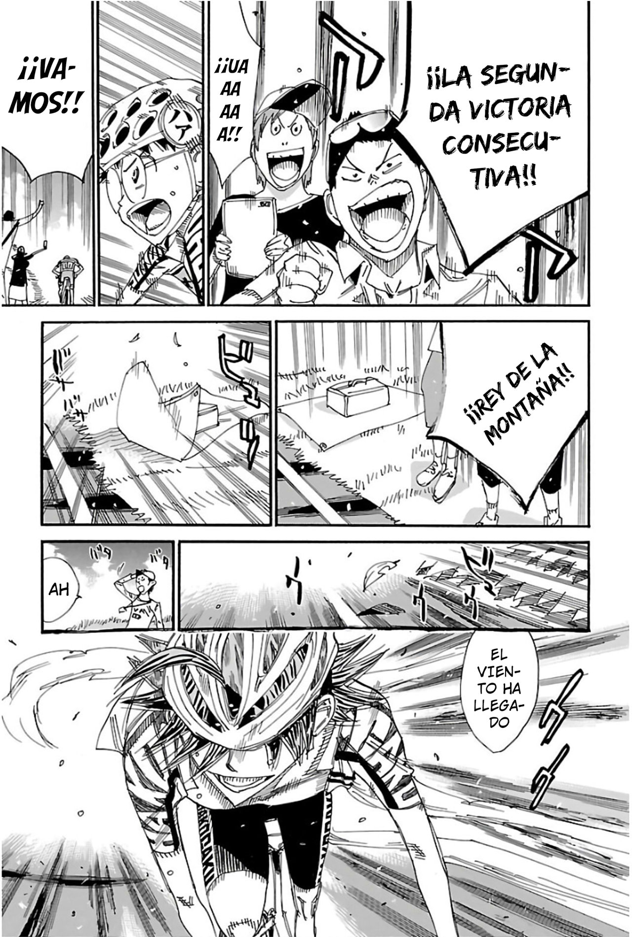 Yowamushi Pedal Capitulo 524: Manami Vuela página 15