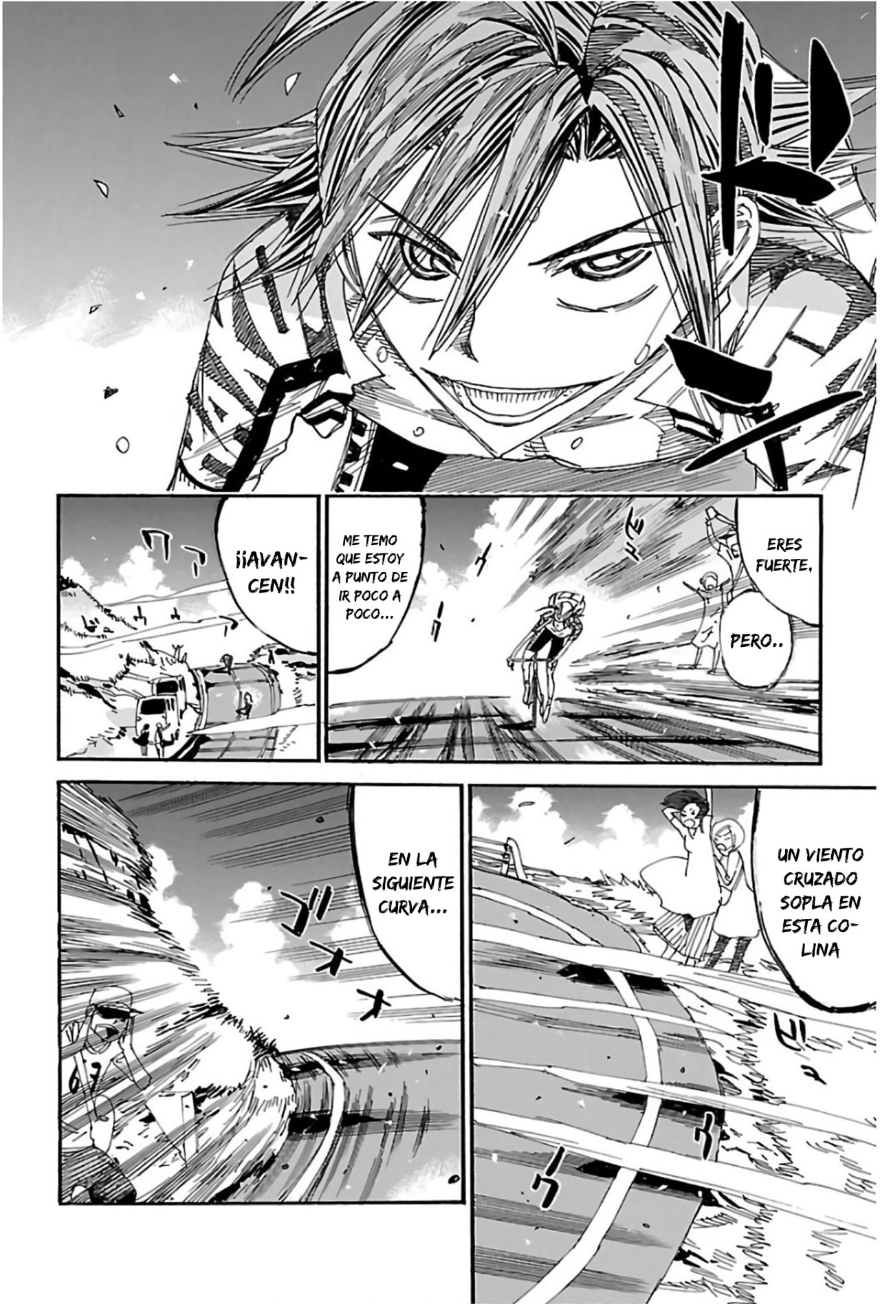 Yowamushi Pedal Capitulo 524: Manami Vuela página 16
