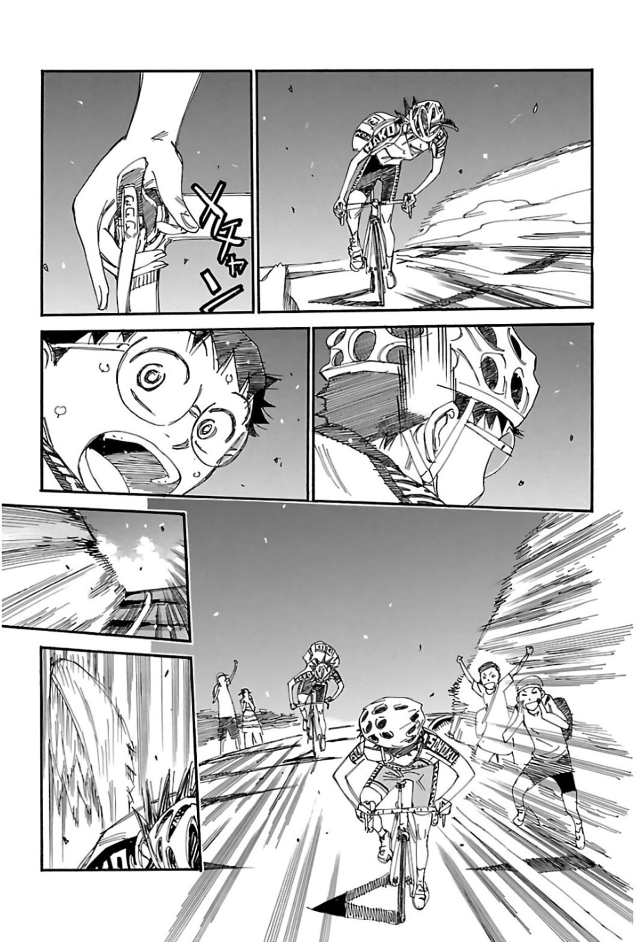 Yowamushi Pedal Capitulo 524: Manami Vuela página 17