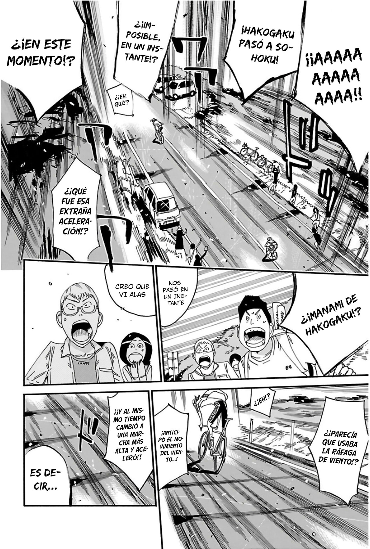 Yowamushi Pedal Capitulo 524: Manami Vuela página 23