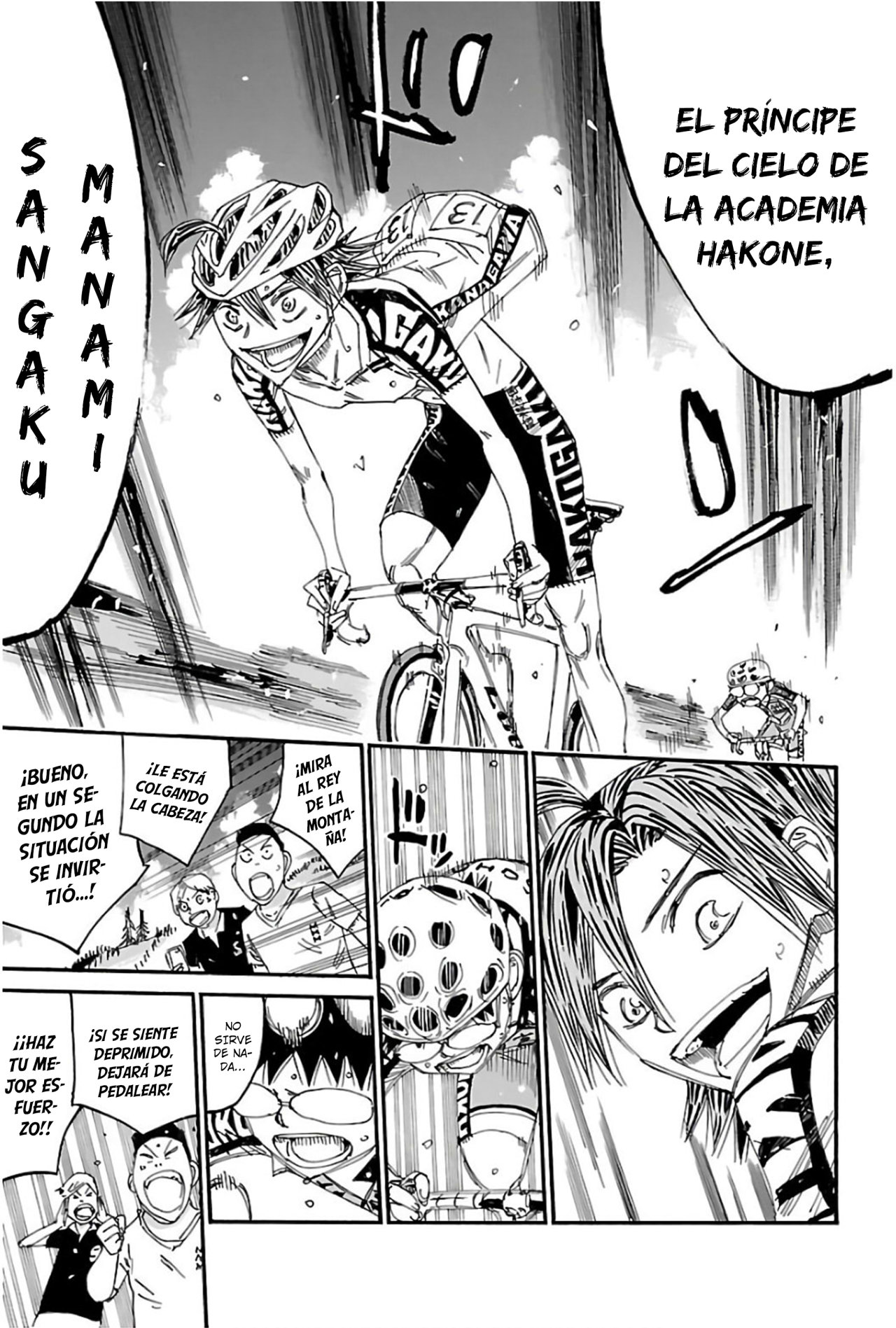 Yowamushi Pedal Capitulo 524: Manami Vuela página 24