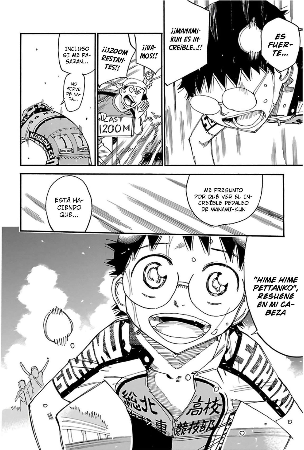 Yowamushi Pedal Capitulo 524: Manami Vuela página 25