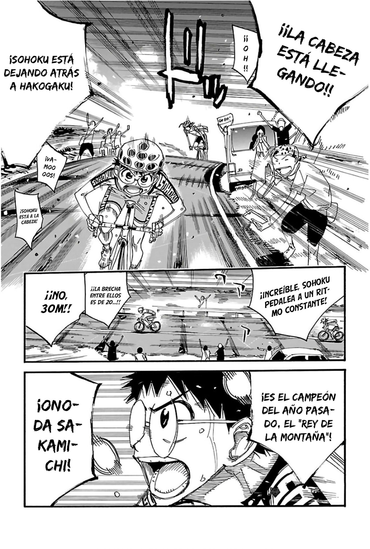 Yowamushi Pedal Capitulo 524: Manami Vuela página 5