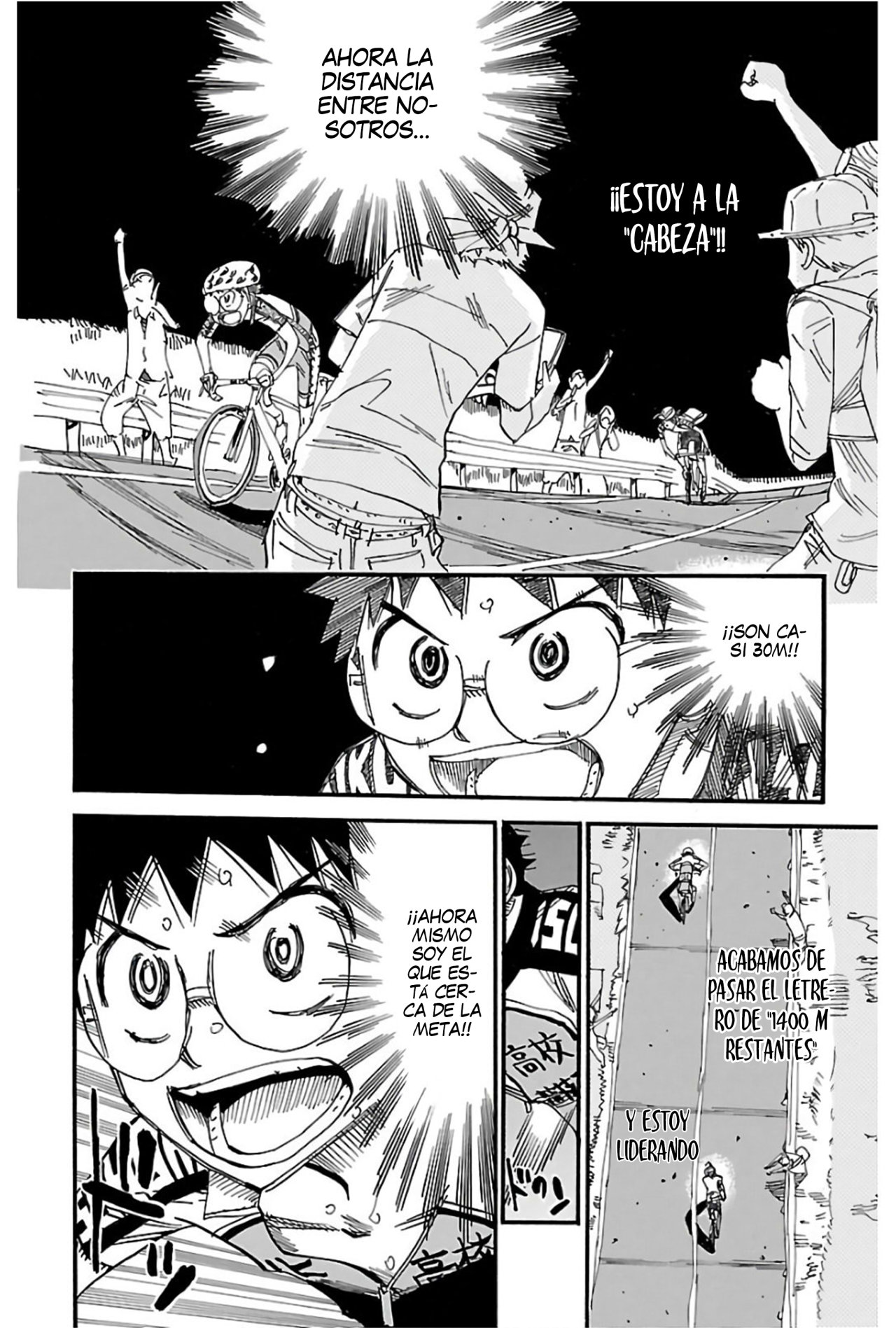 Yowamushi Pedal Capitulo 524: Manami Vuela página 6