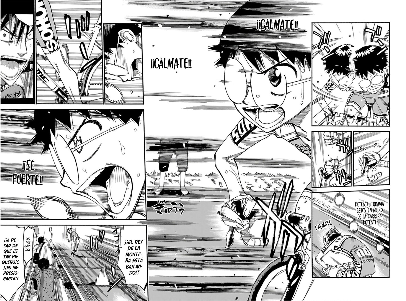 Yowamushi Pedal Capitulo 524: Manami Vuela página 8