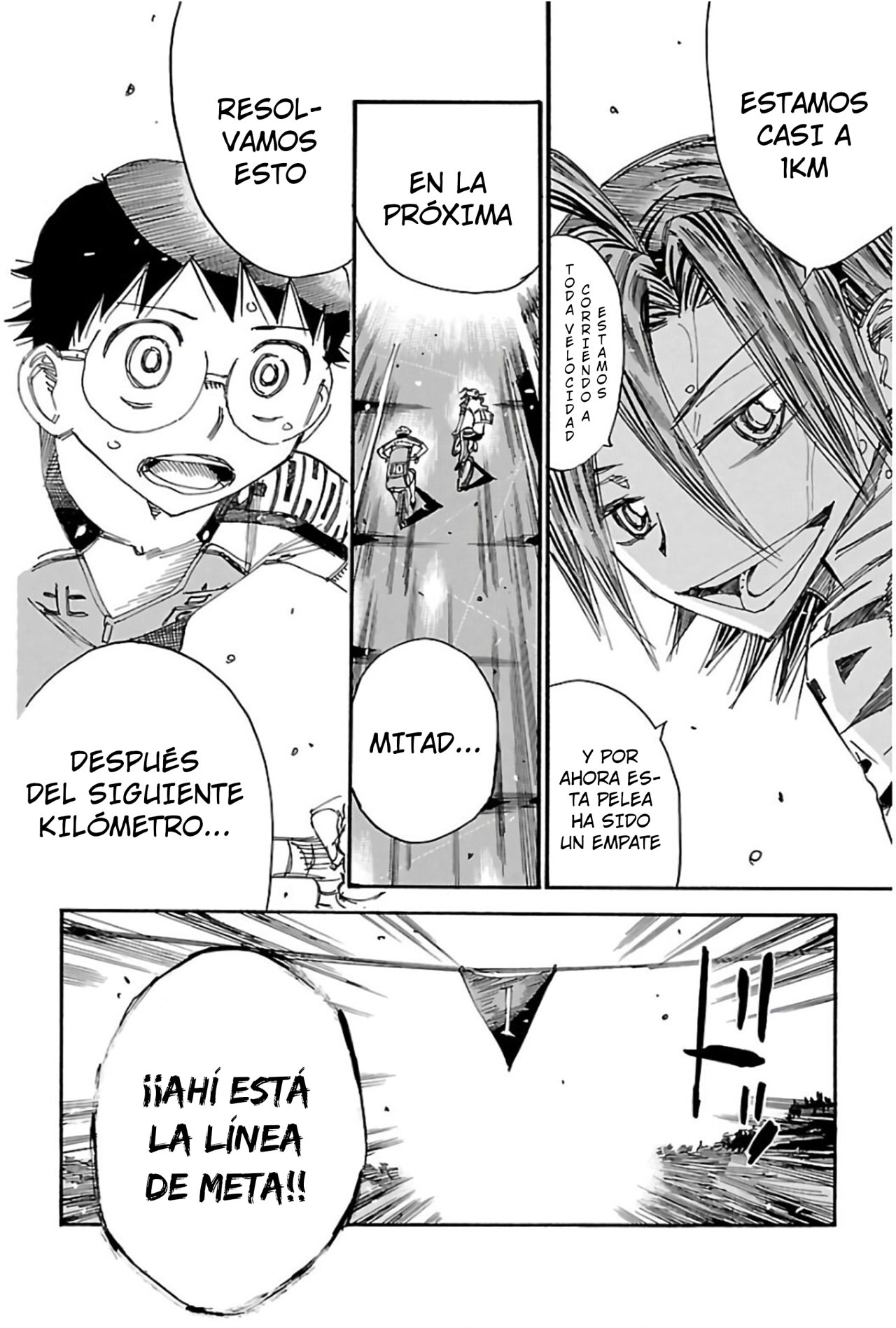 Yowamushi Pedal Capitulo 525: Zumbido página 15