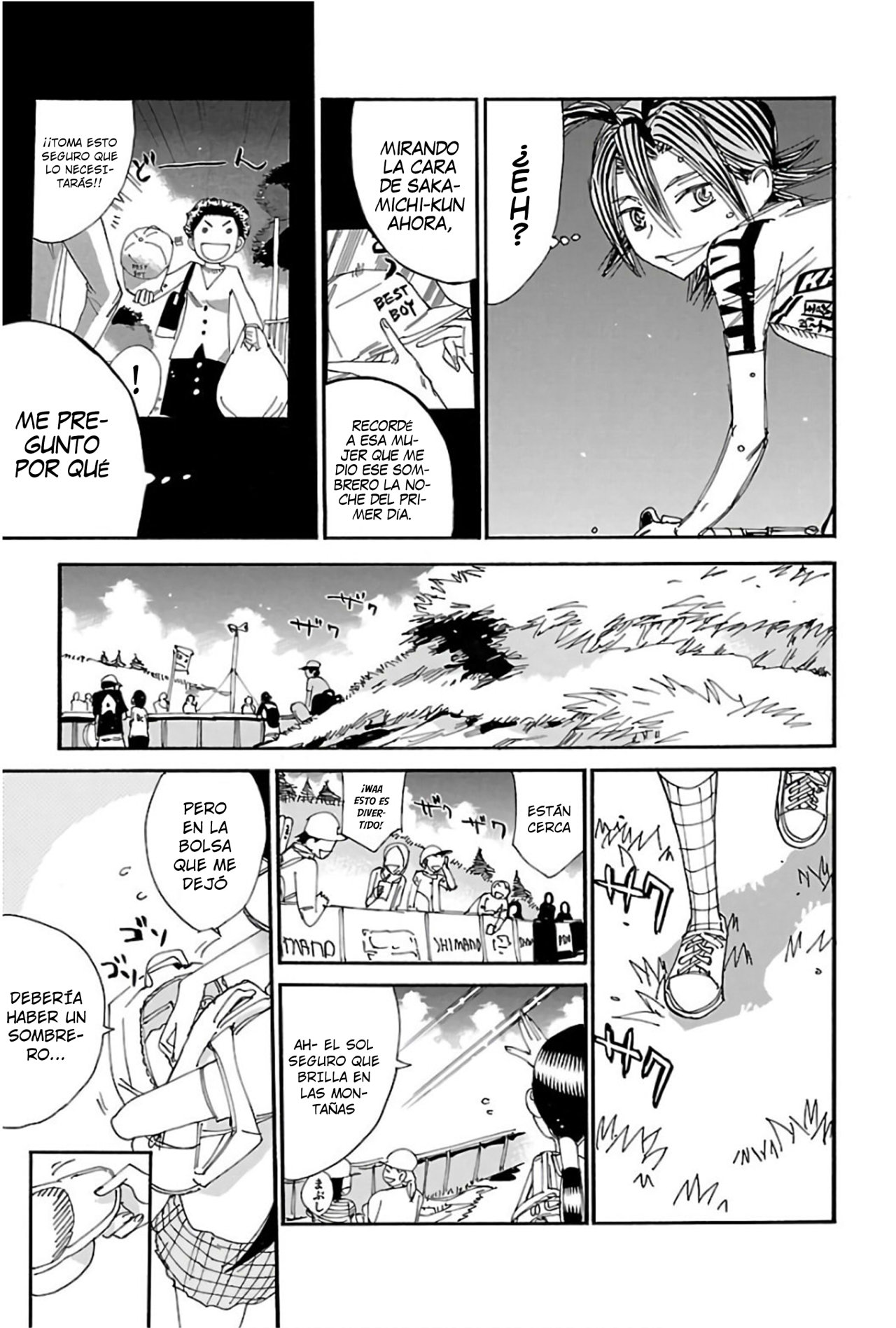 Yowamushi Pedal Capitulo 525: Zumbido página 16