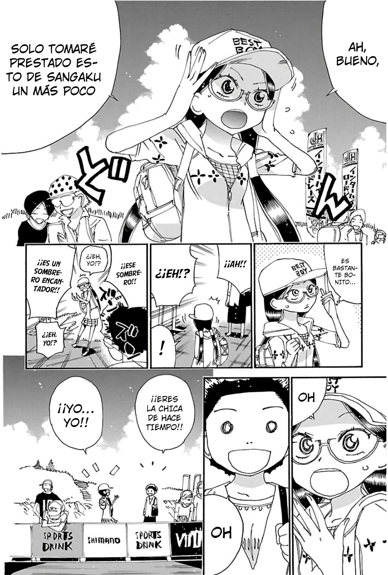 Yowamushi Pedal Capitulo 525: Zumbido página 17