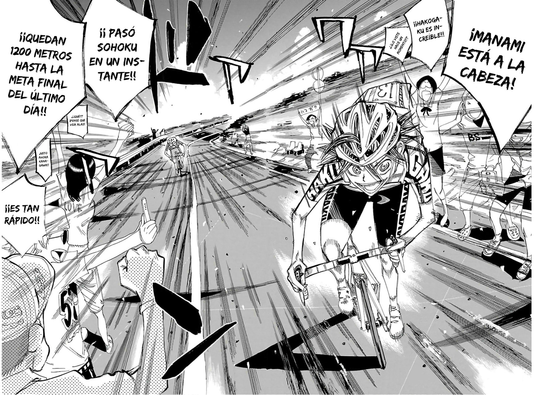 Yowamushi Pedal Capitulo 525: Zumbido página 3