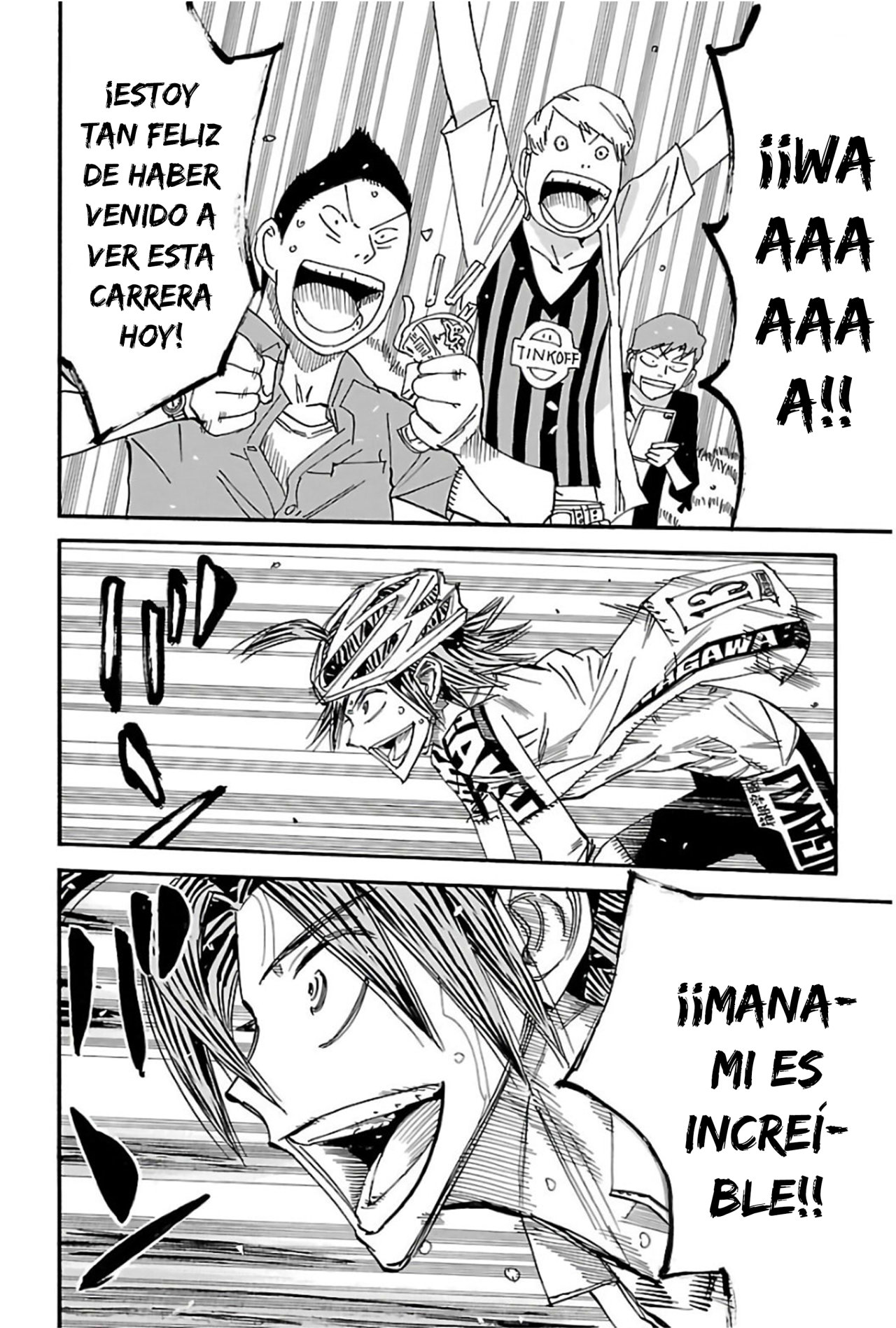 Yowamushi Pedal Capitulo 525: Zumbido página 4