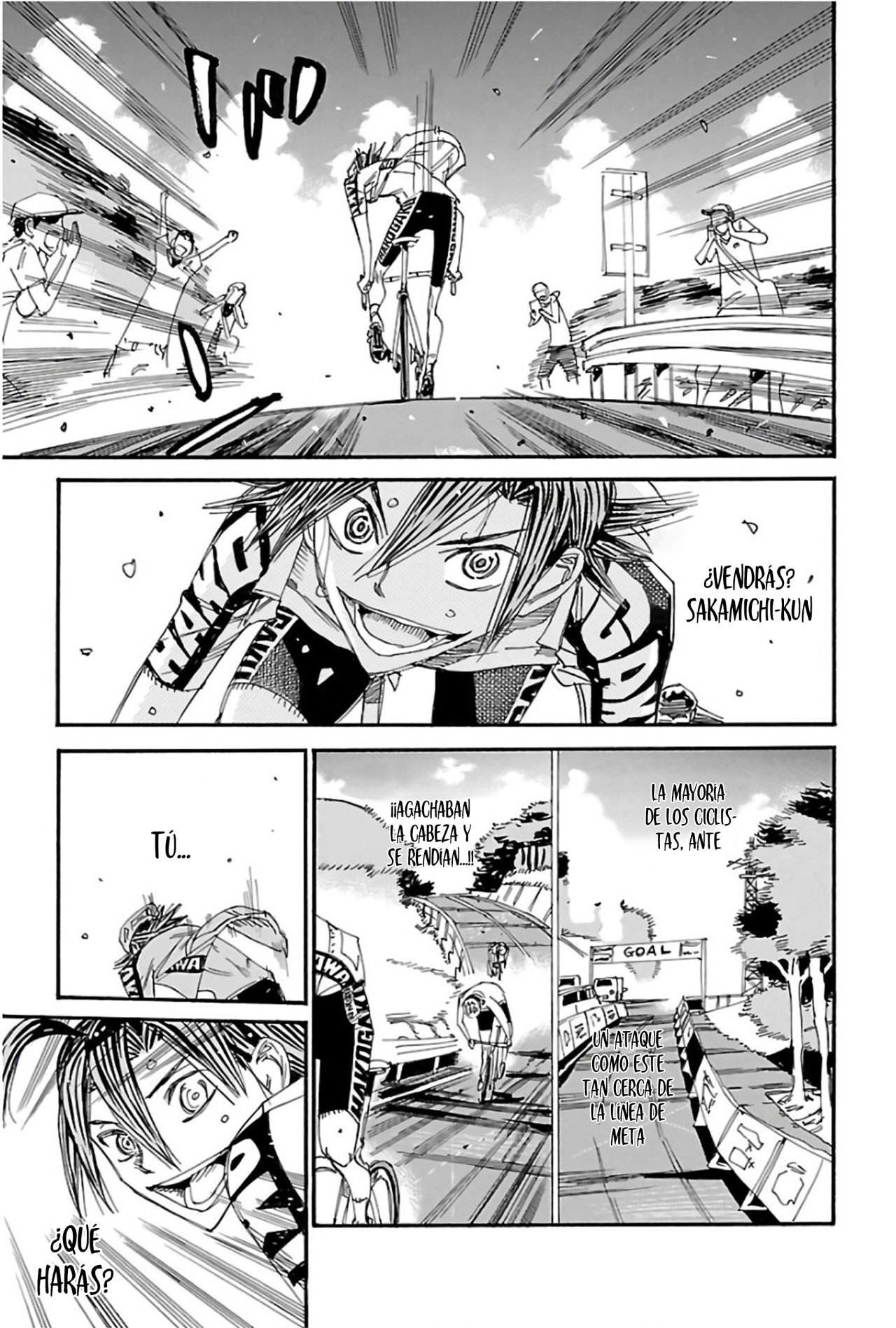 Yowamushi Pedal Capitulo 525: Zumbido página 5
