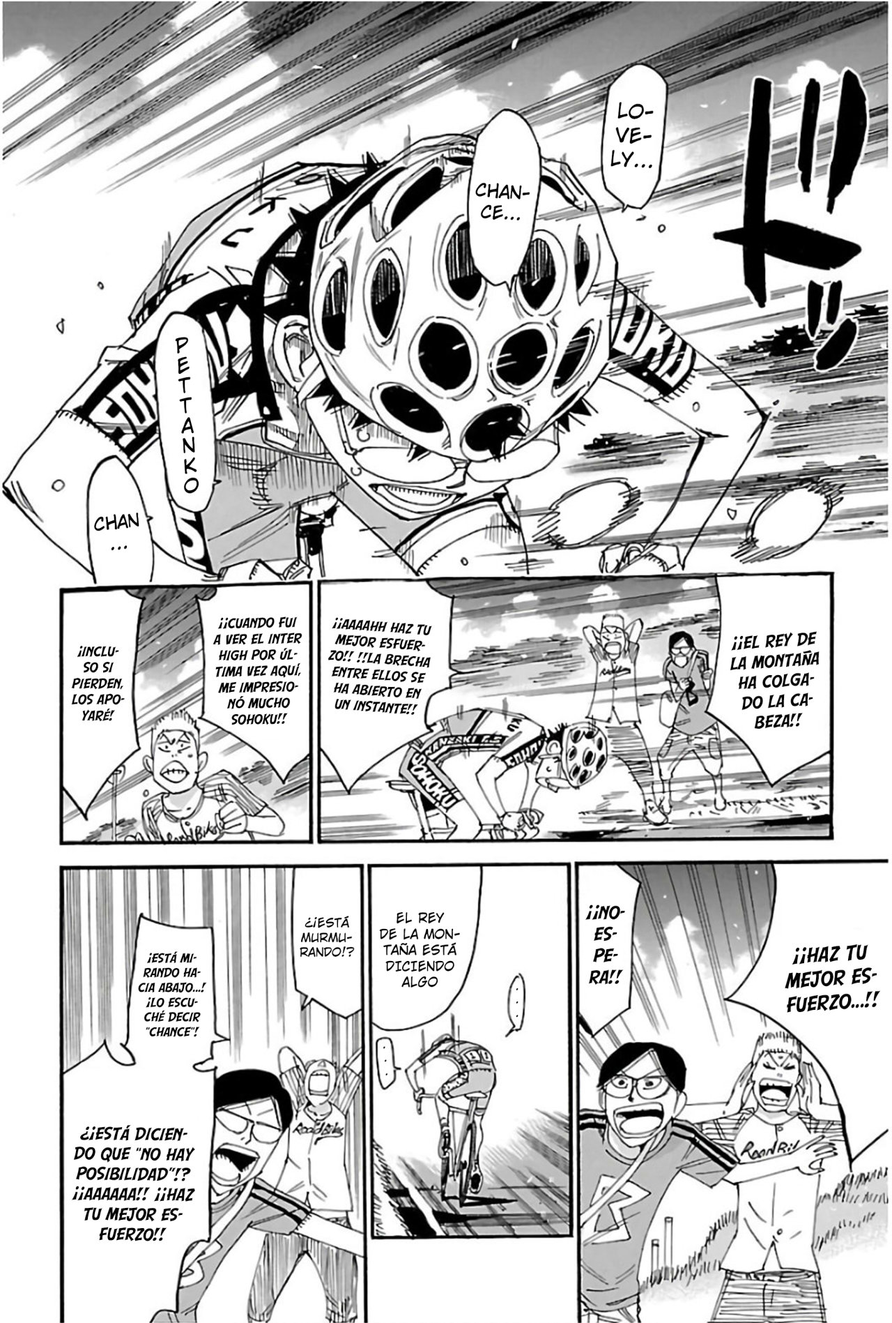 Yowamushi Pedal Capitulo 525: Zumbido página 6