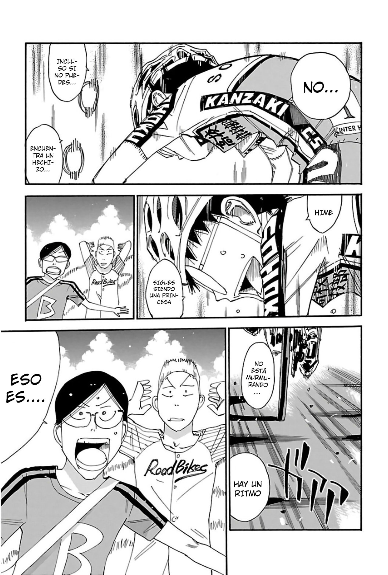 Yowamushi Pedal Capitulo 525: Zumbido página 7