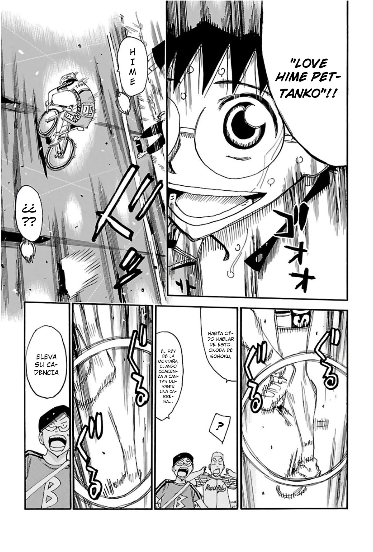Yowamushi Pedal Capitulo 525: Zumbido página 9