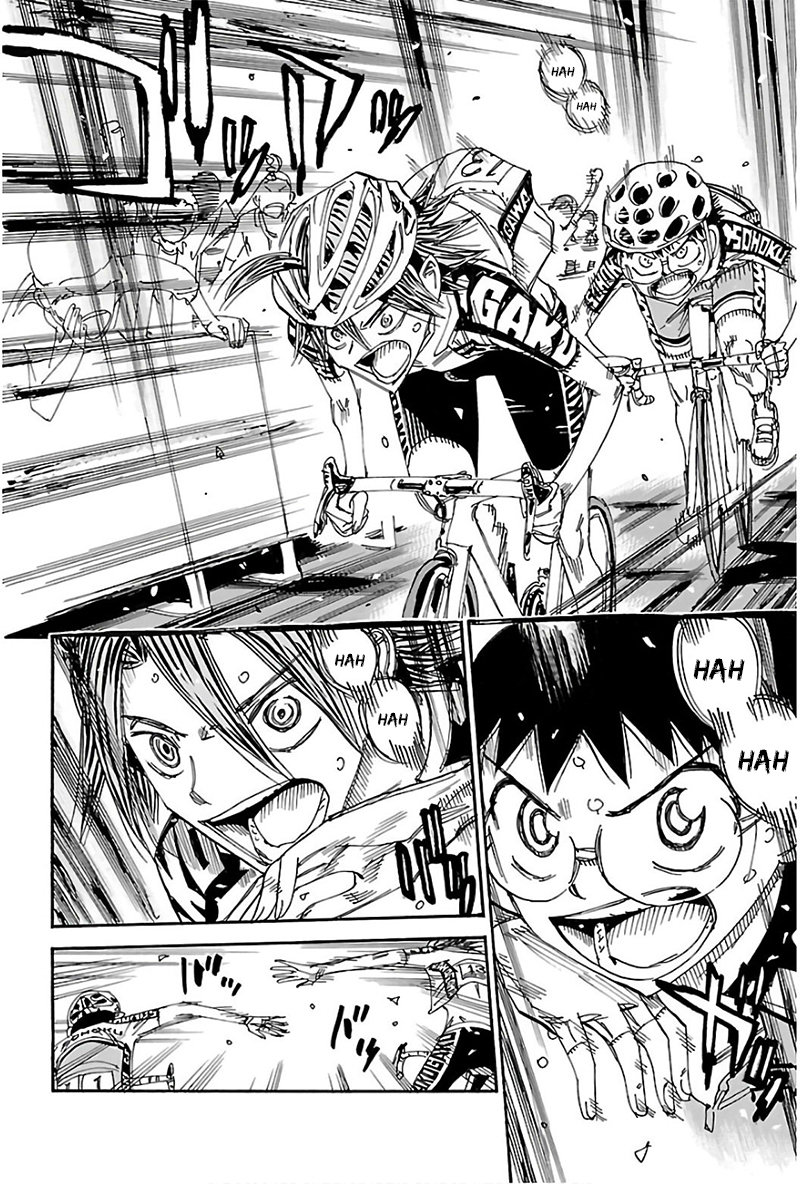 Yowamushi Pedal Capitulo 526: Una pequeña reunión página 18