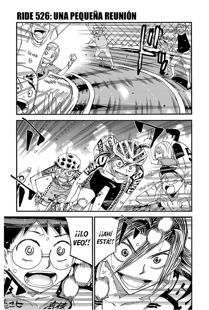 Yowamushi Pedal Capitulo 526: Una pequeña reunión página 2