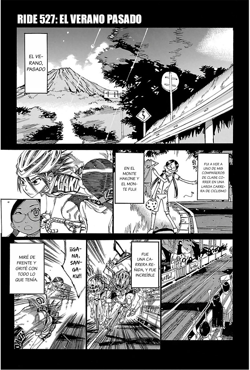 Yowamushi Pedal Capitulo 527: El verano pasado página 5