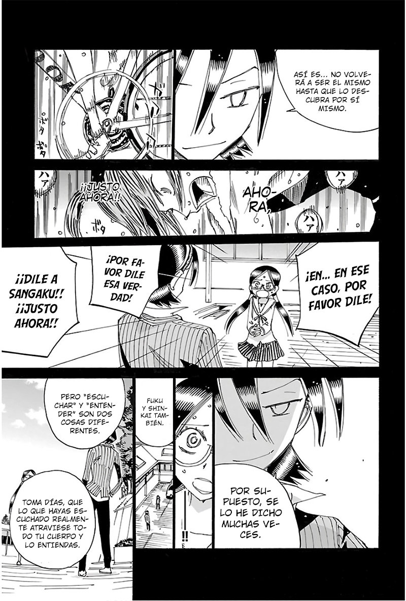 Yowamushi Pedal Capitulo 528: Lo que la representante de la clase escuchó página 13