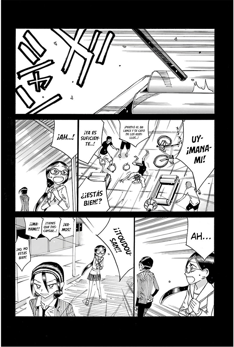 Yowamushi Pedal Capitulo 528: Lo que la representante de la clase escuchó página 15