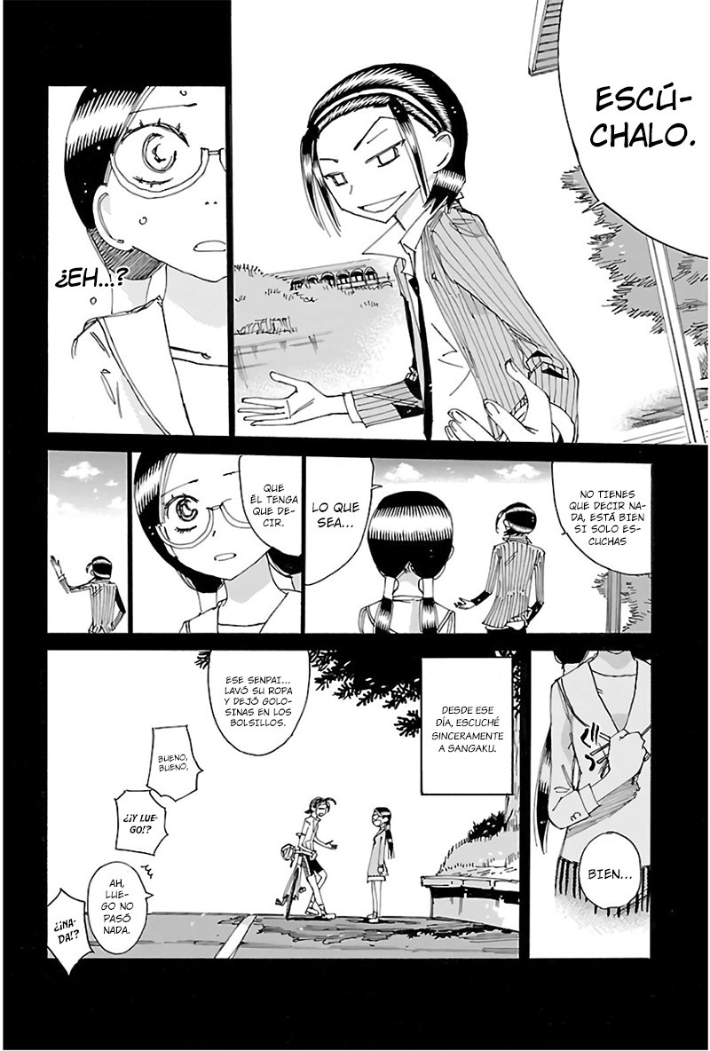 Yowamushi Pedal Capitulo 528: Lo que la representante de la clase escuchó página 17