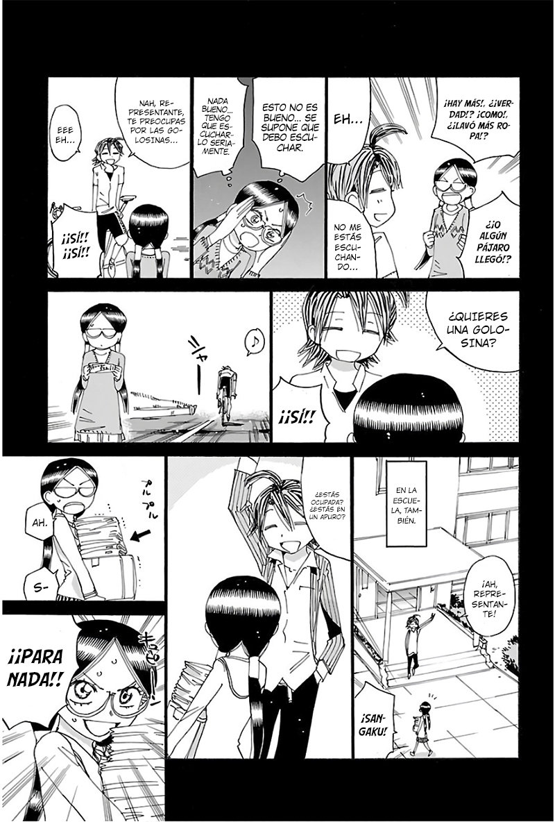 Yowamushi Pedal Capitulo 528: Lo que la representante de la clase escuchó página 18