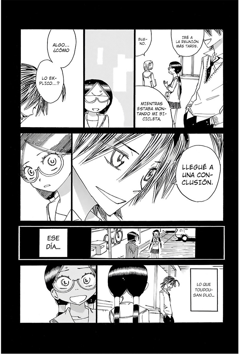 Yowamushi Pedal Capitulo 528: Lo que la representante de la clase escuchó página 20