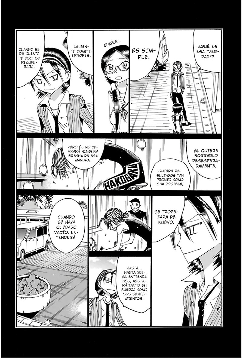 Yowamushi Pedal Capitulo 528: Lo que la representante de la clase escuchó página 21