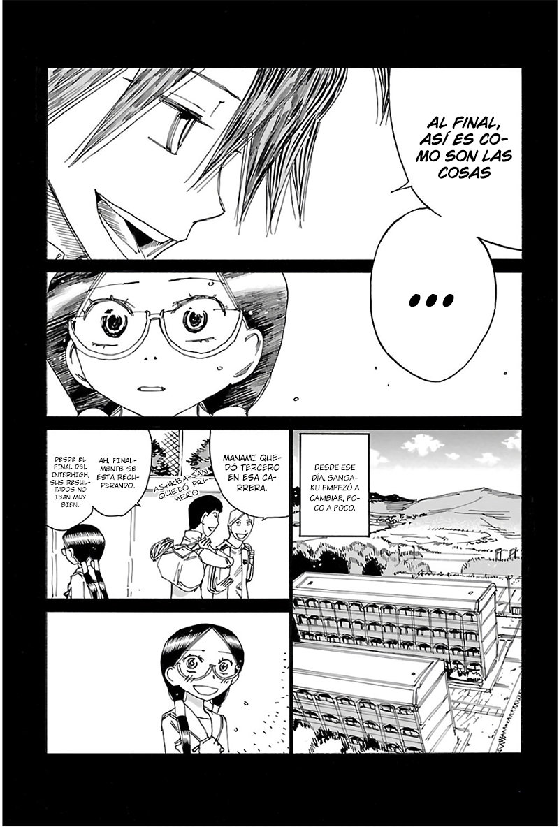 Yowamushi Pedal Capitulo 528: Lo que la representante de la clase escuchó página 22