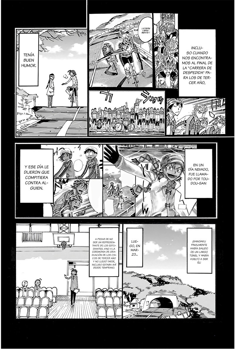 Yowamushi Pedal Capitulo 528: Lo que la representante de la clase escuchó página 23