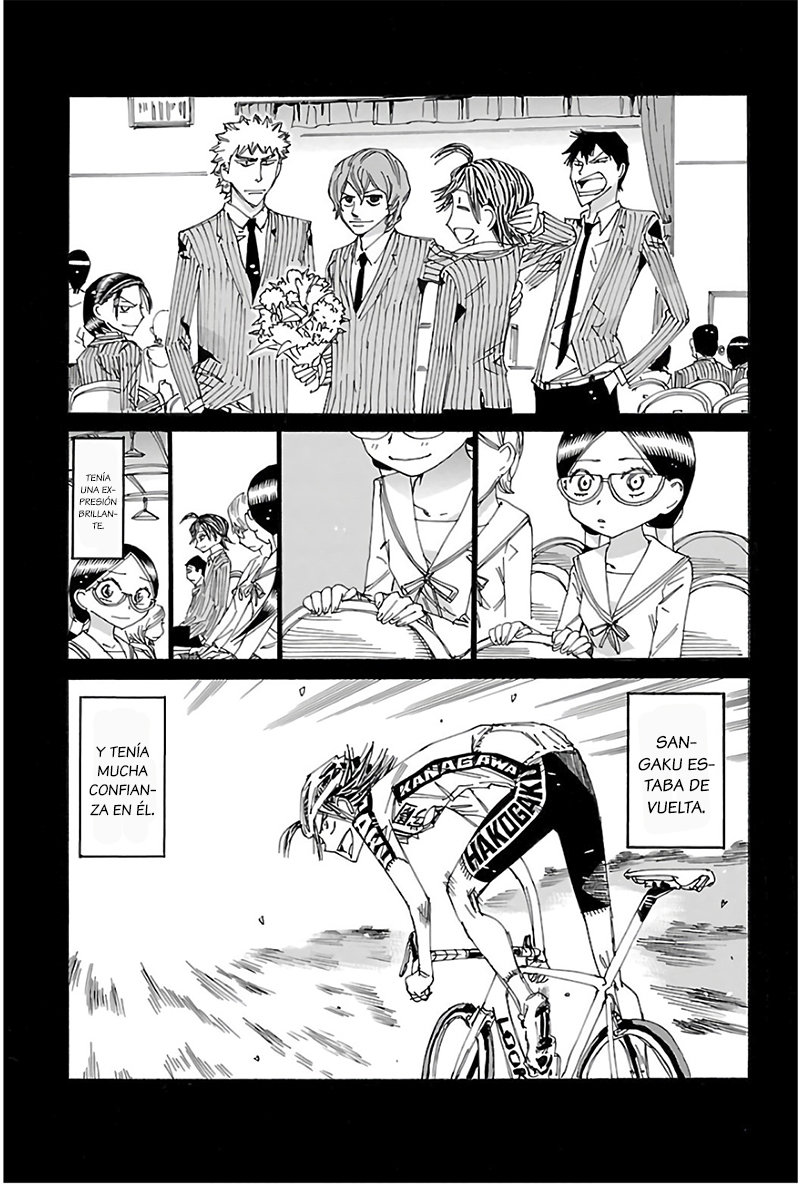 Yowamushi Pedal Capitulo 528: Lo que la representante de la clase escuchó página 24