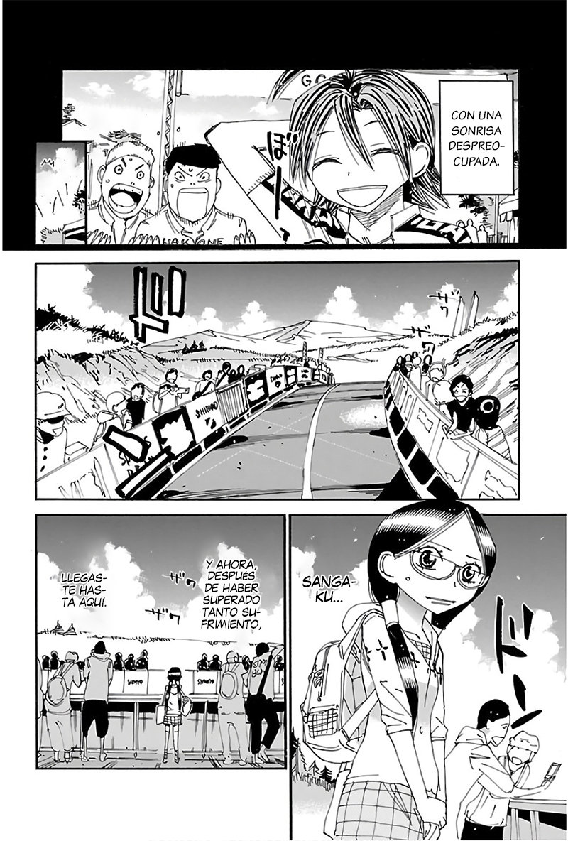 Yowamushi Pedal Capitulo 528: Lo que la representante de la clase escuchó página 25