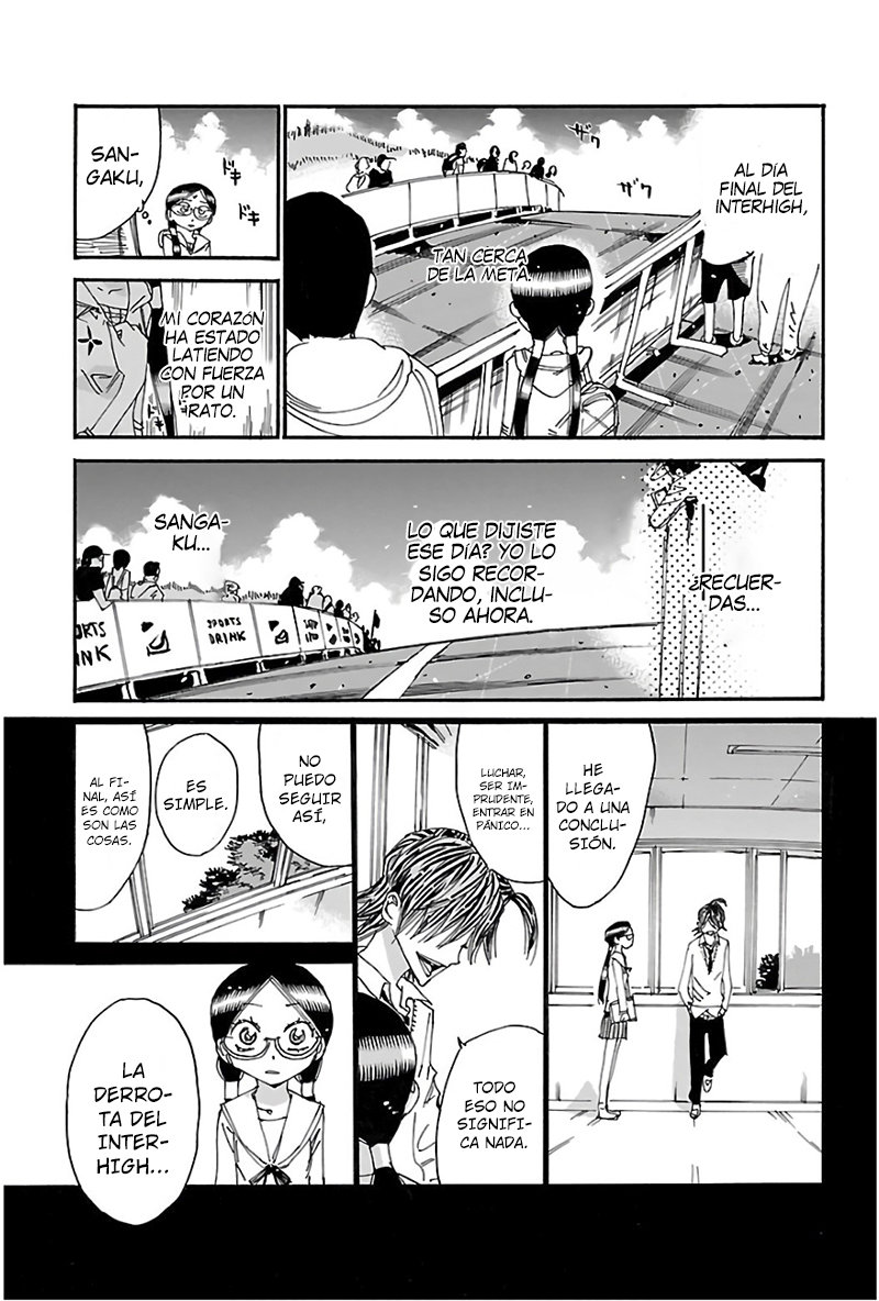 Yowamushi Pedal Capitulo 528: Lo que la representante de la clase escuchó página 26