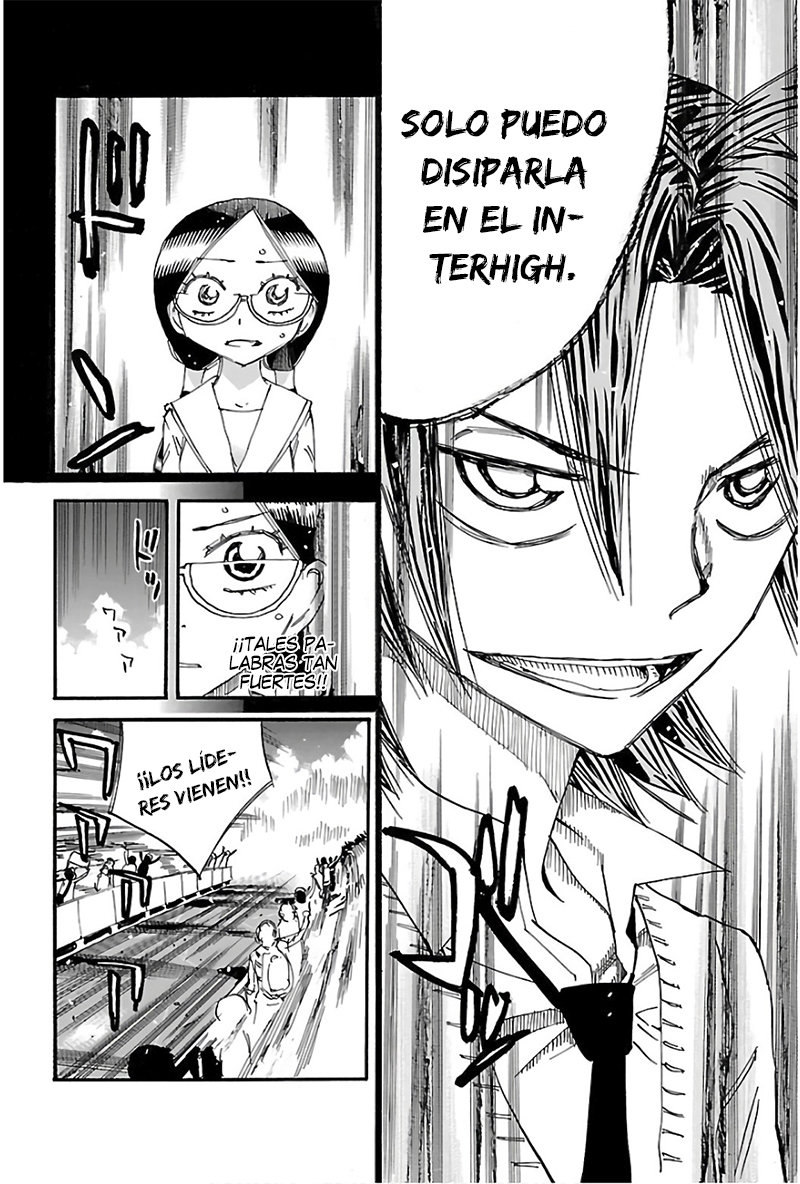 Yowamushi Pedal Capitulo 528: Lo que la representante de la clase escuchó página 27